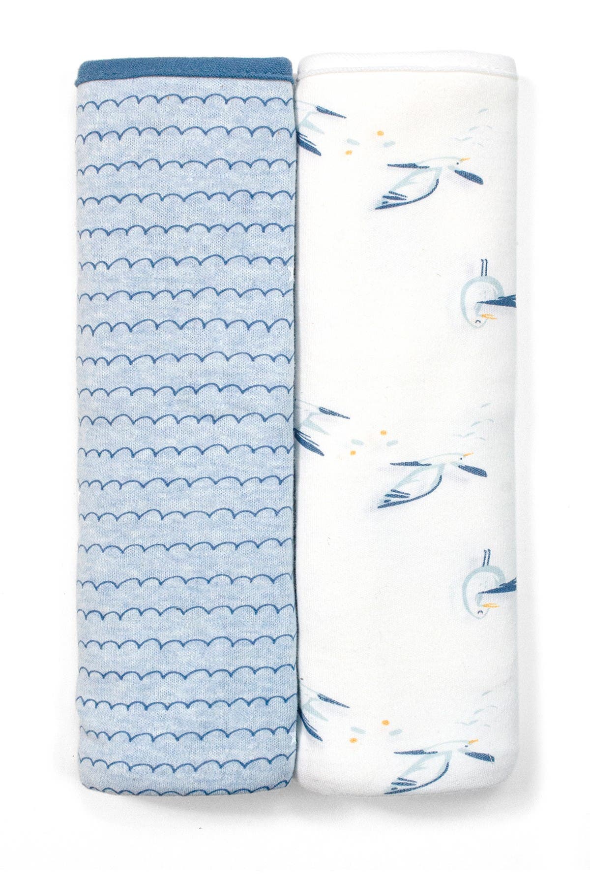RABBIT AND BEAR ORGANIC Multi Print Organic Swaddle Blanket - Pack of 2 ...