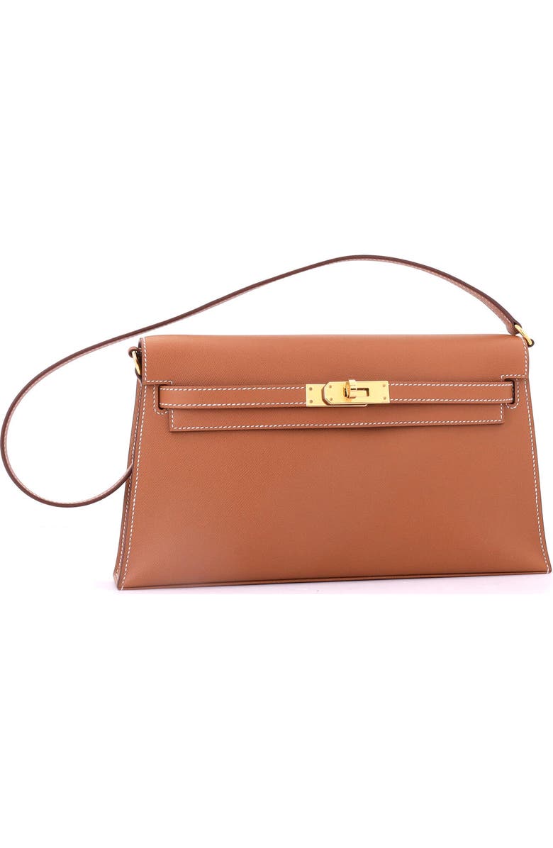 Pre-Owned Hermes Kelly Elan Shoulder Bag Madame, Alternate, color, Gold