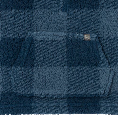 Modern Moments™ By Gerber Half-zip Pullover In Navy Plaid