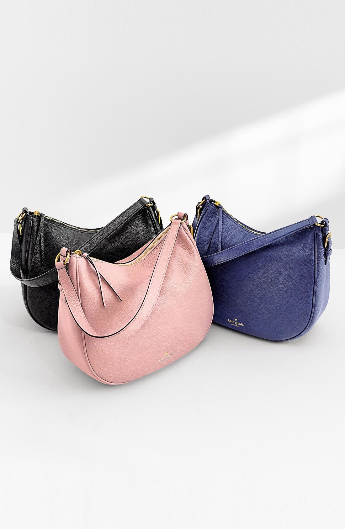 Kate Spade New York cobble hill mylie leather hobo, Alternate, color, 