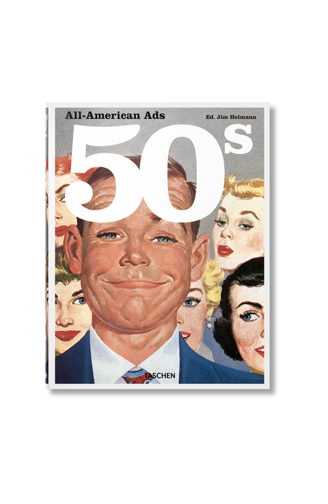 AllAmerican Ads of the 50s English French German Book