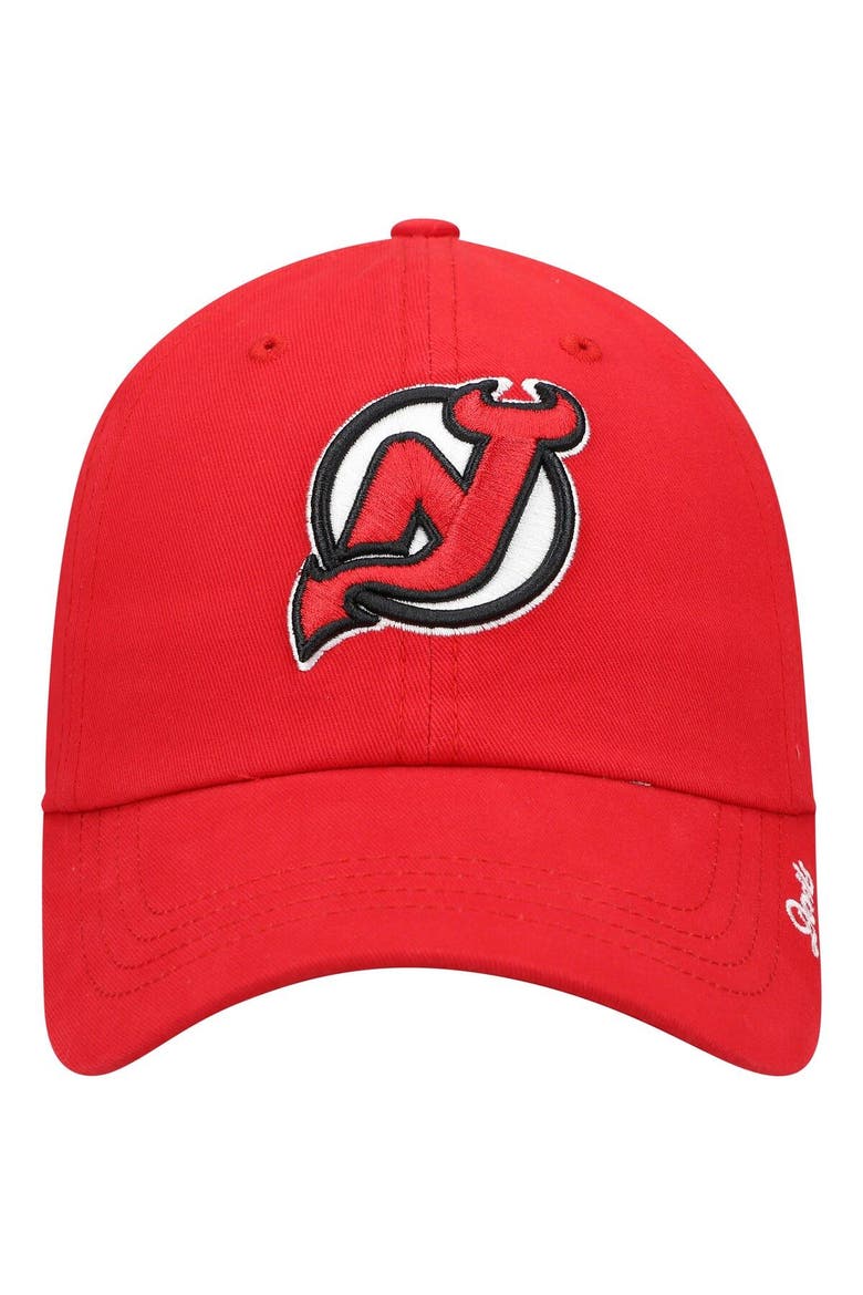 Women's '47 Red New Jersey Devils Team Miata Clean Up Adjustable Hat, Alternate, color, Red