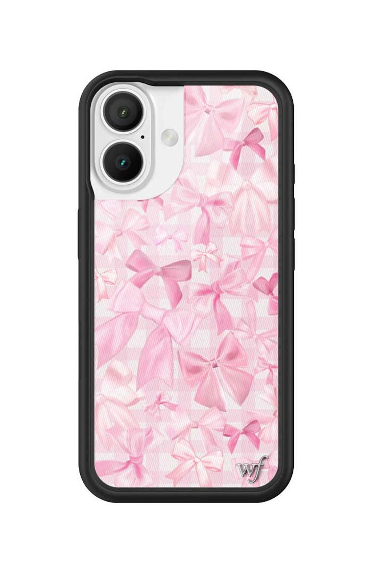 Bow Beau iPhone Case, Alternate, color, Pink