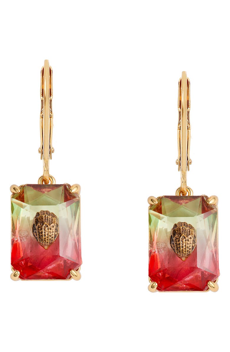 Kurt Geiger London Gradient Crystal Drop Earrings, Alternate, color, 