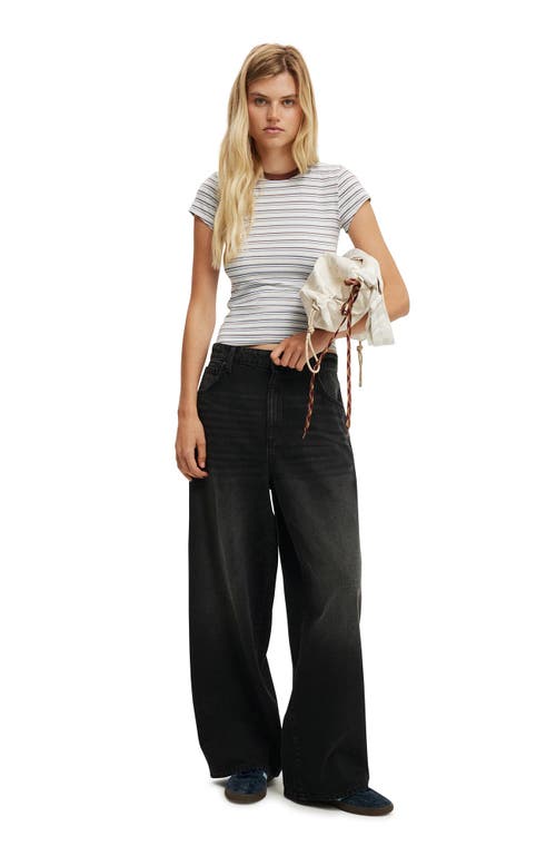 Cotton On Boyfriend Super Baggy Jean In Black