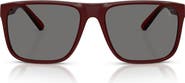 Scuderia Ferrari 59mm Polarized Square Sunglasses