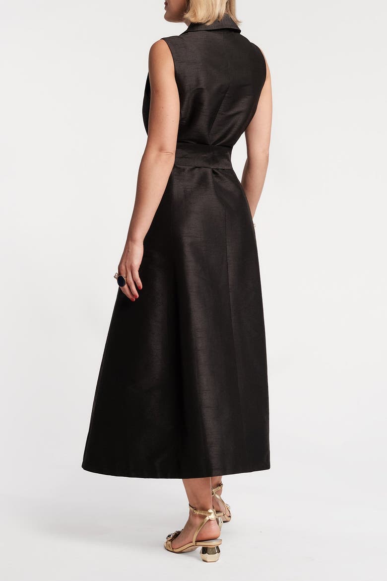 Lucia Maxi Dress, Alternate, color, Black