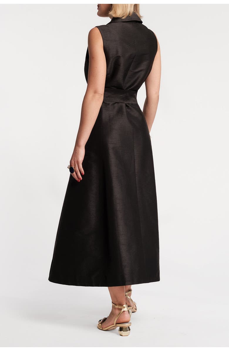Frances Valentine Lucia Maxi Dress, Alternate, color, Black