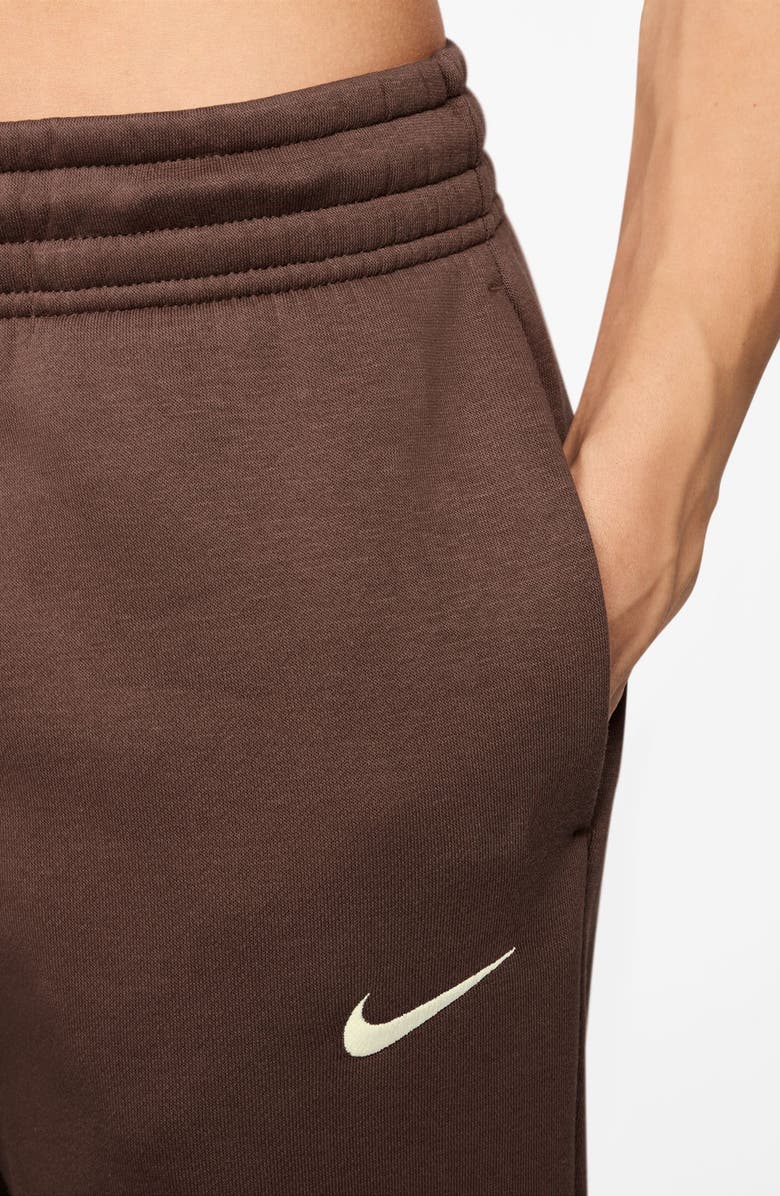 Nike Sportswear Phoenix Fleece Mid Rise Joggers, Alternate, color, Fauna Brown/ Sail