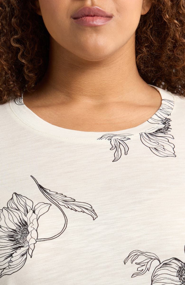 Sanctuary The Perfect T-Shirt, Alternate, color, Sketched B