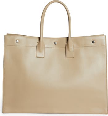 【関税&送料込】Saint Laurent Bridget 40 Rive Gauche Leather Saint Laurent Large Rive Gauche Leather Tote | Nordstrom