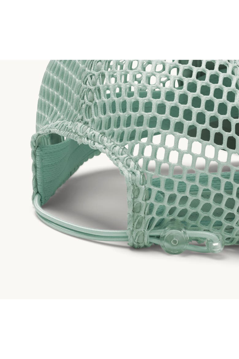 Trekker Trucker Hat, Alternate, color, Sea Glass