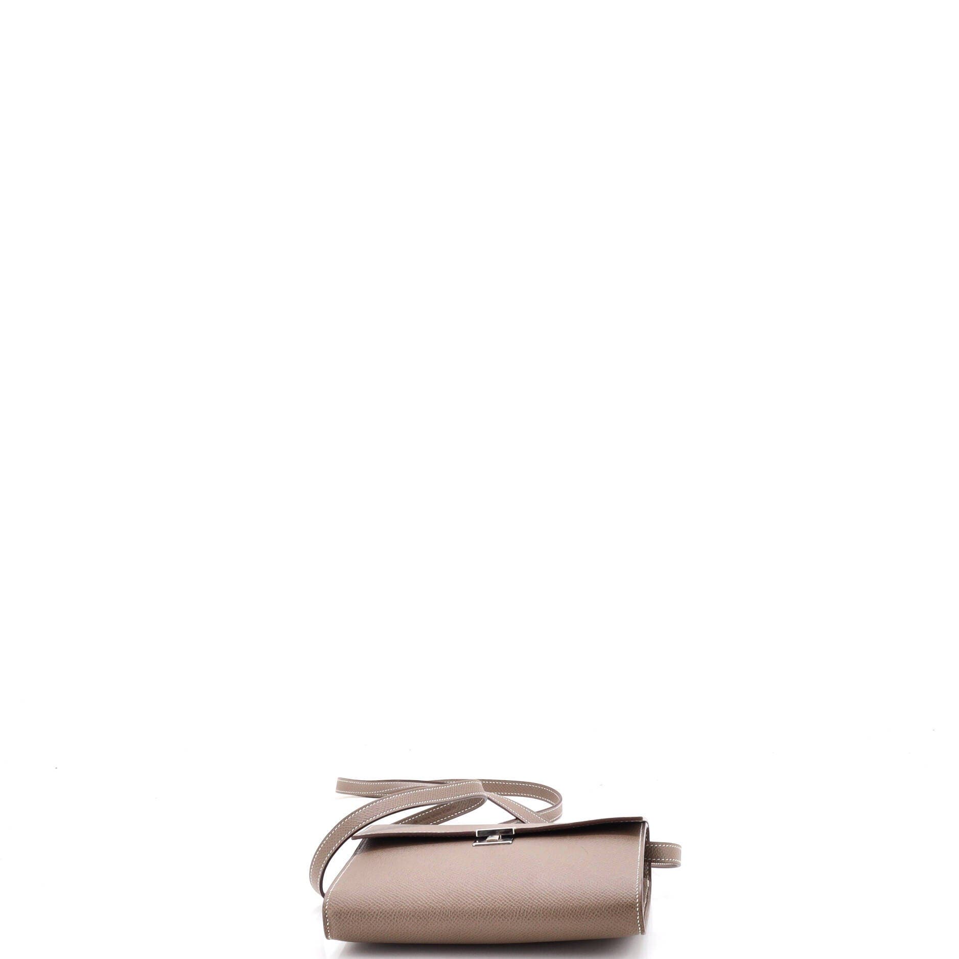 Clic Wallet on Strap Epsom 16, Alternate, color, Grey