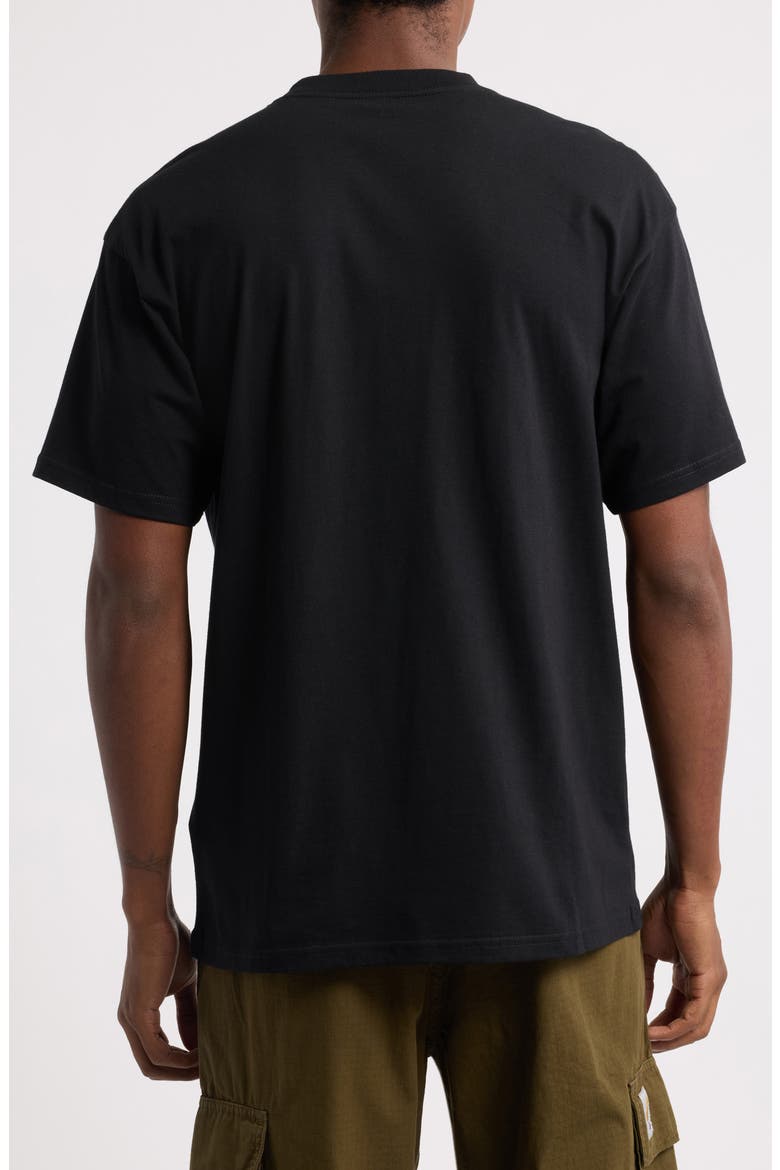 Julia Klenovsky Organic Cotton Graphic T-Shirt, Alternate, color, BLACK