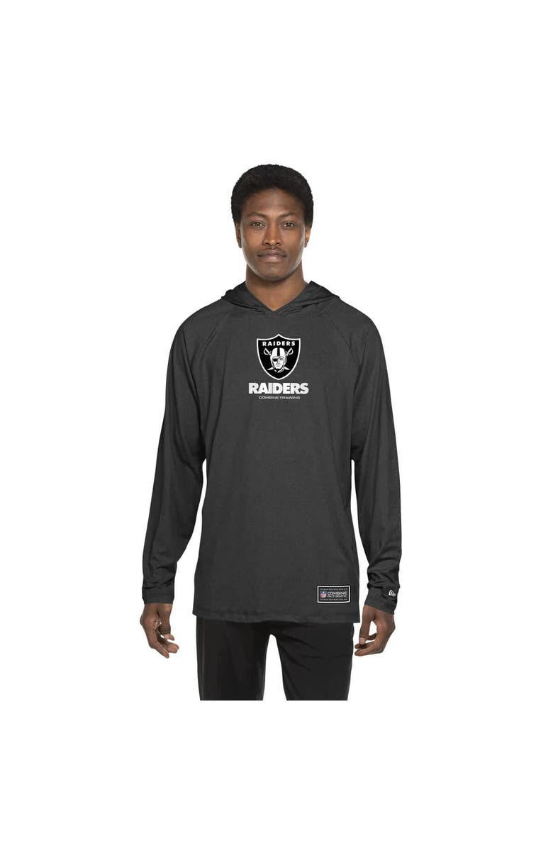 New Era Men's New Era Black Las Vegas Raiders Functional Fandom Hoodie, Alternate, color, Black