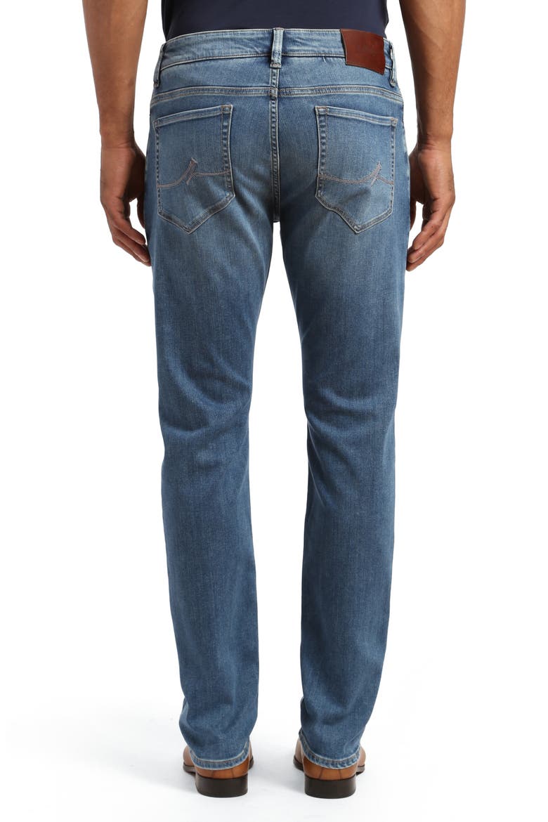 Champ Athletic Fit Tapered Jeans, Alternate, color, SKY REFINED