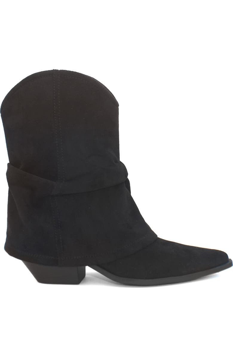 Seven7 Foldover Bootie, Alternate, color, Black