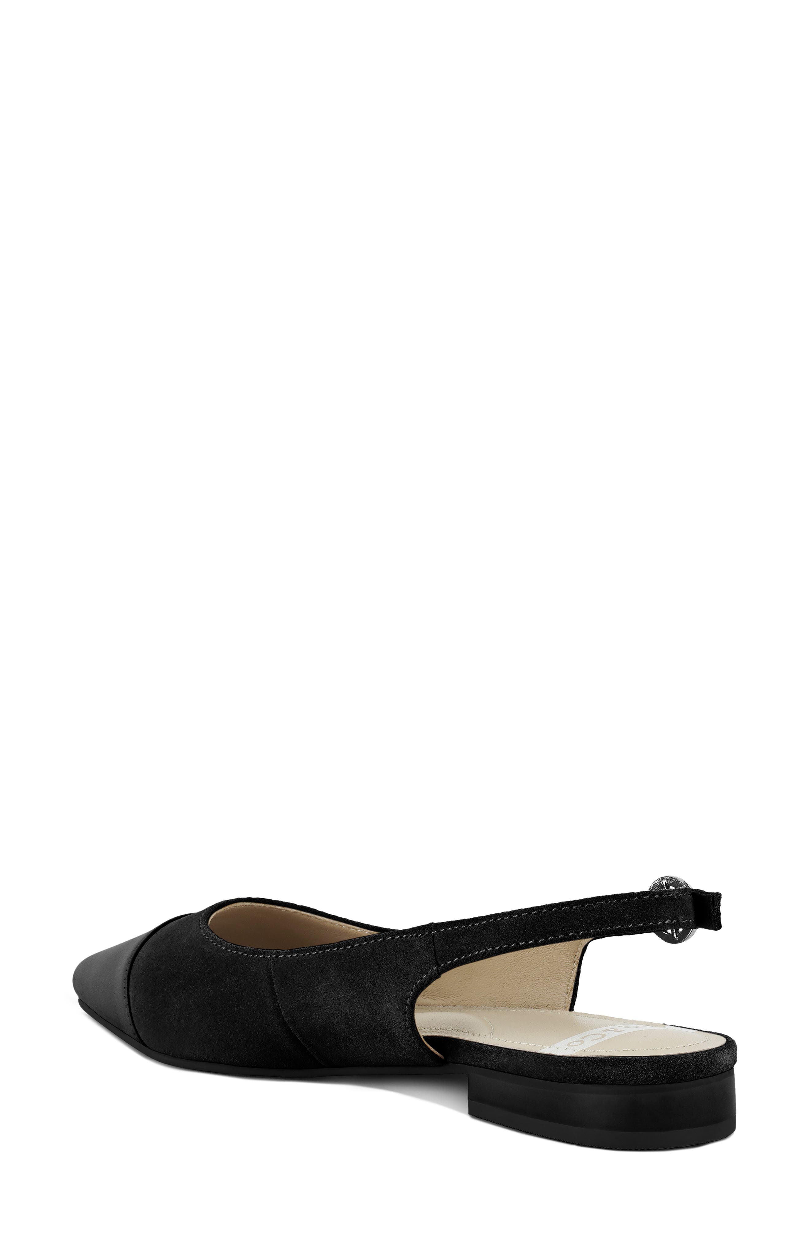 Rag & Co Uwaha Slingback Flat, Alternate, color, Black