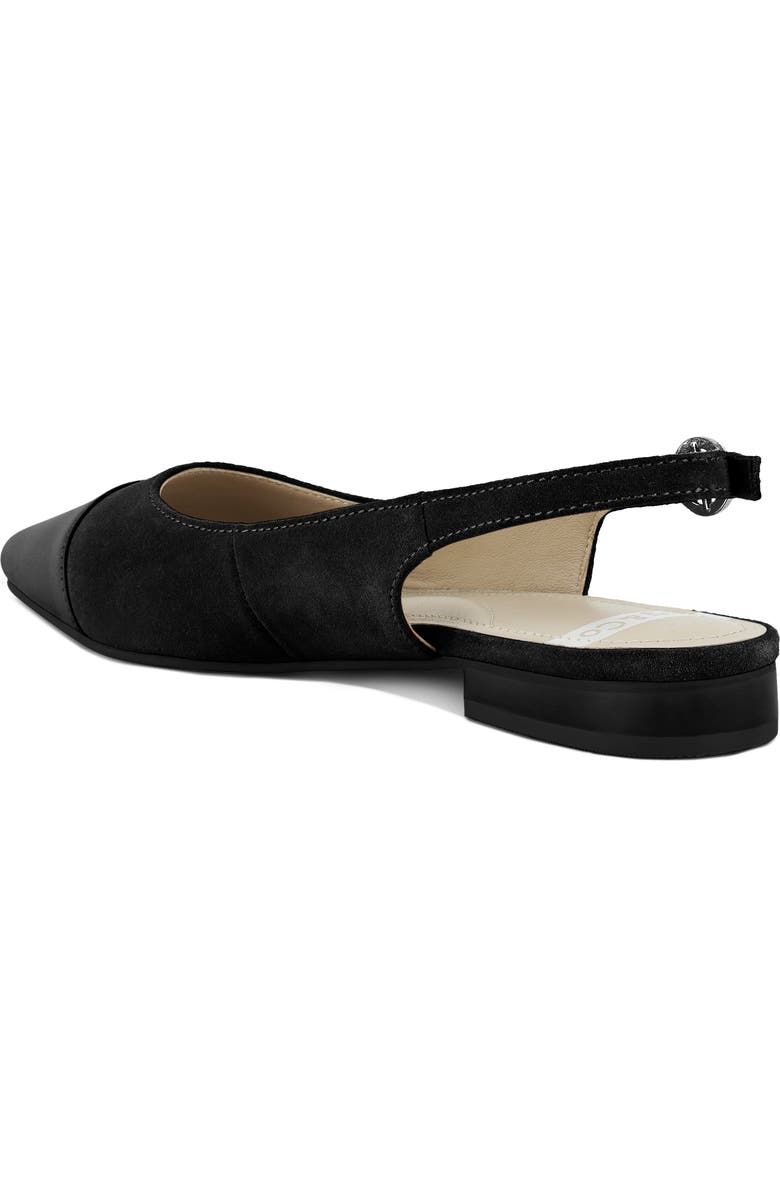 Rag & Co Uwaha Slingback Flat, Alternate, color, Black