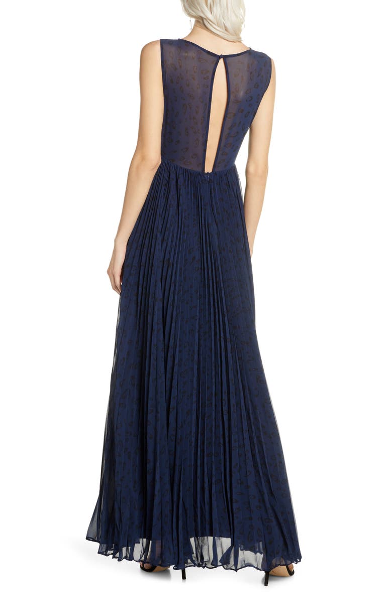 Fame and Partners The Luna Pleat Gown, Alternate, color,