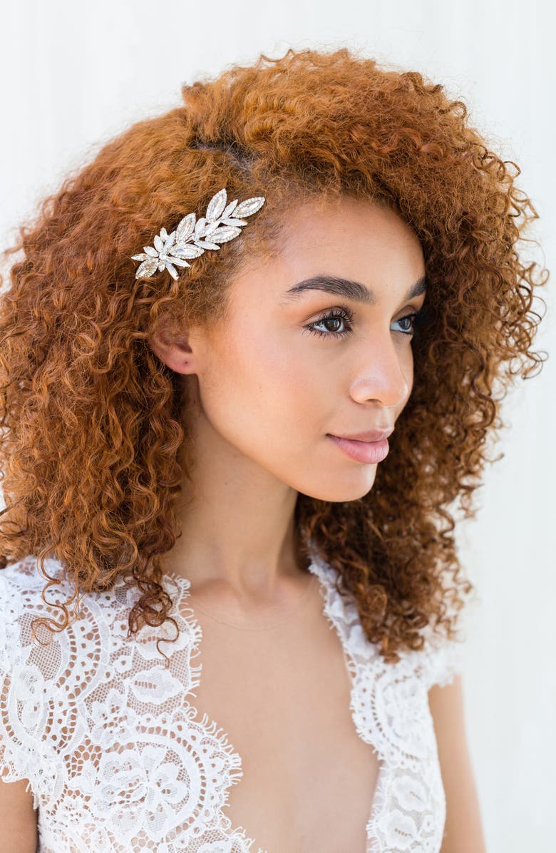 Brides & Hairpins Carolina Crystal Hair Clip, Alternate, color, 