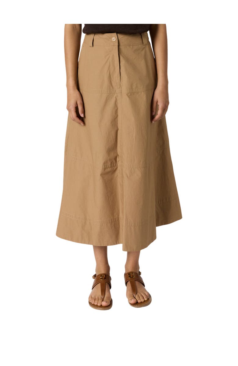 22535459 Jina High Waist A-Line Midi Skirt, Main, color, Caramel