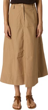 22535459 Jina High Waist A-Line Midi Skirt