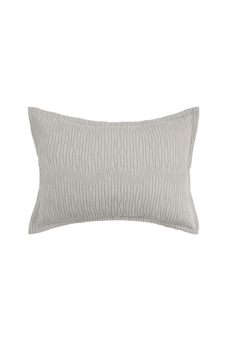 Simone Ash 100% Cotton Standard Sham 20" x 26", Main, color, Gray