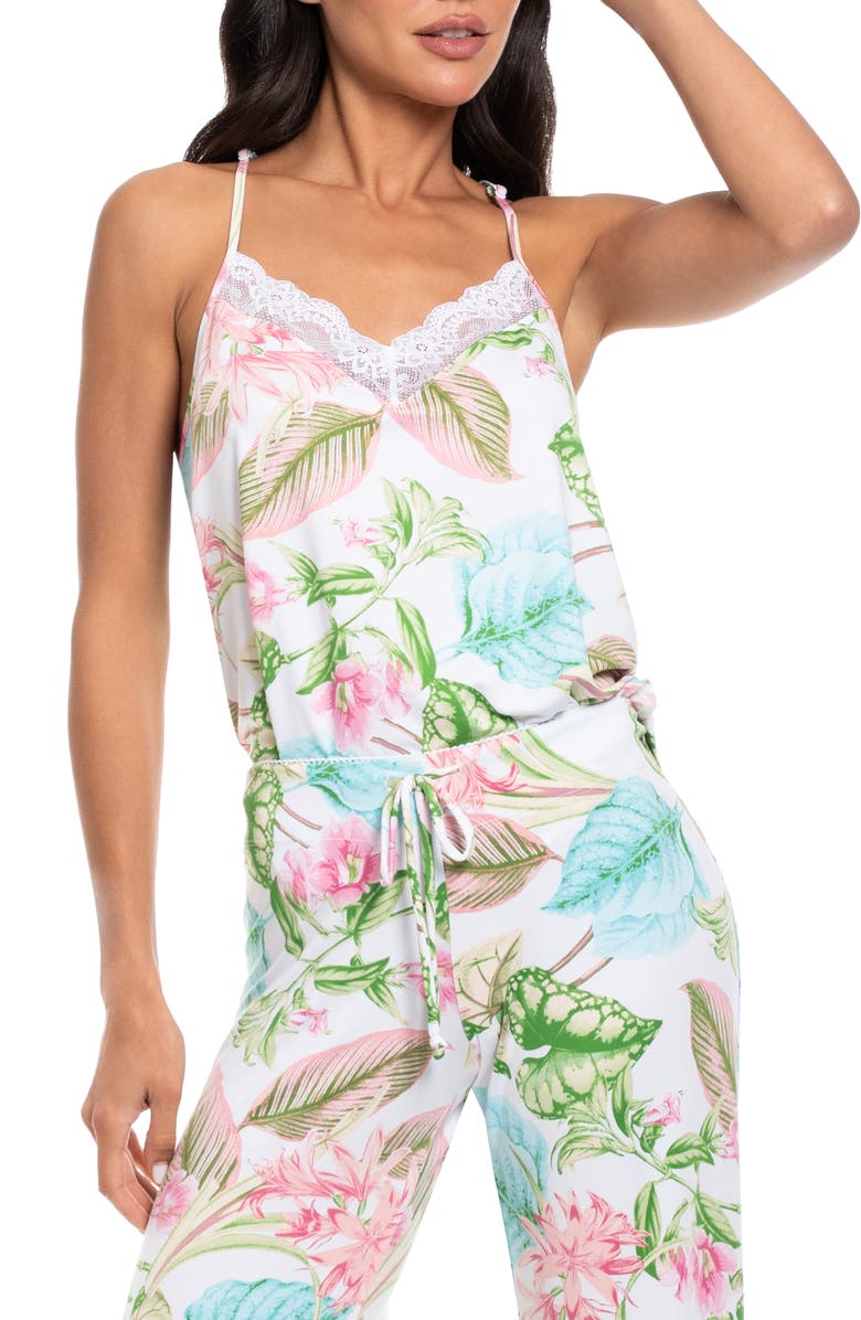 In Bloom by Jonquil Marnie Tropical Knit Pajamas, Alternate, color, 