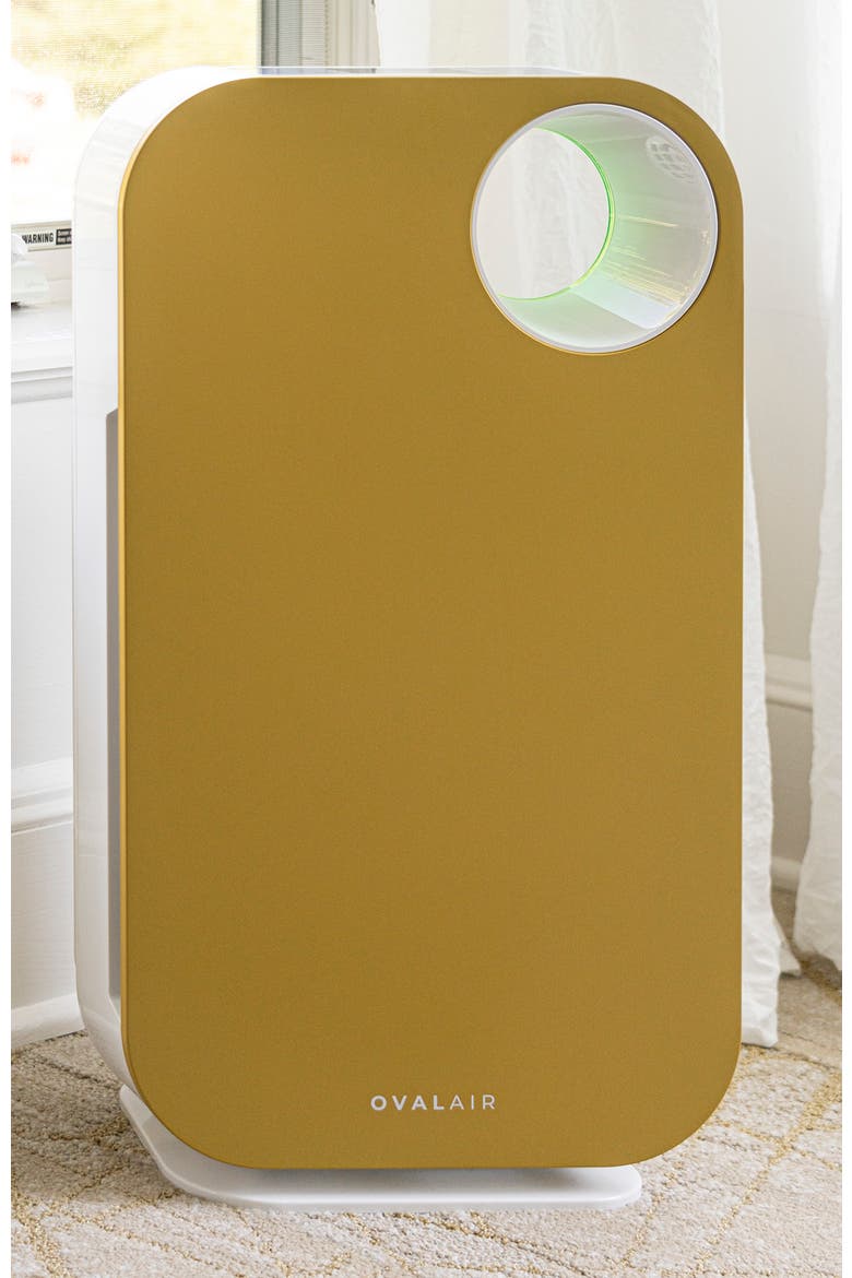 3-Stage True HEPA Air Purifier, Alternate, color, Vintage Buttercup Yellow