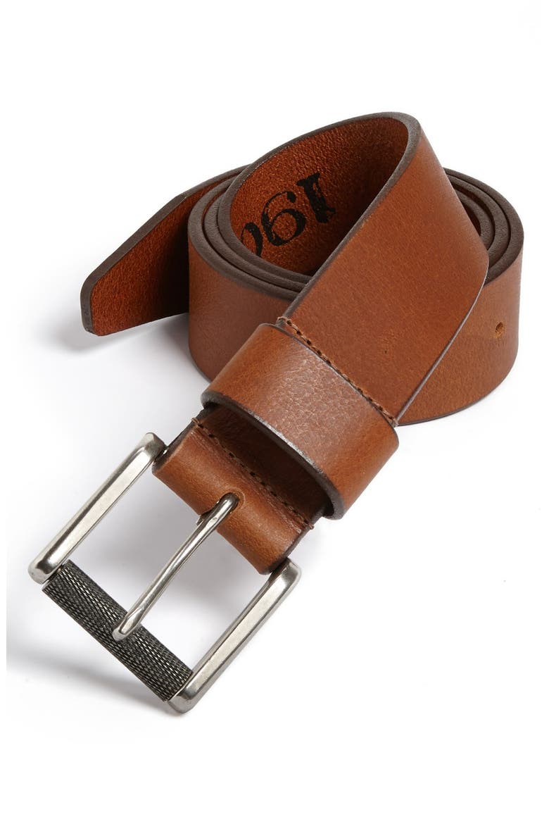 Roller Buckle Belt, Main, color, TAN