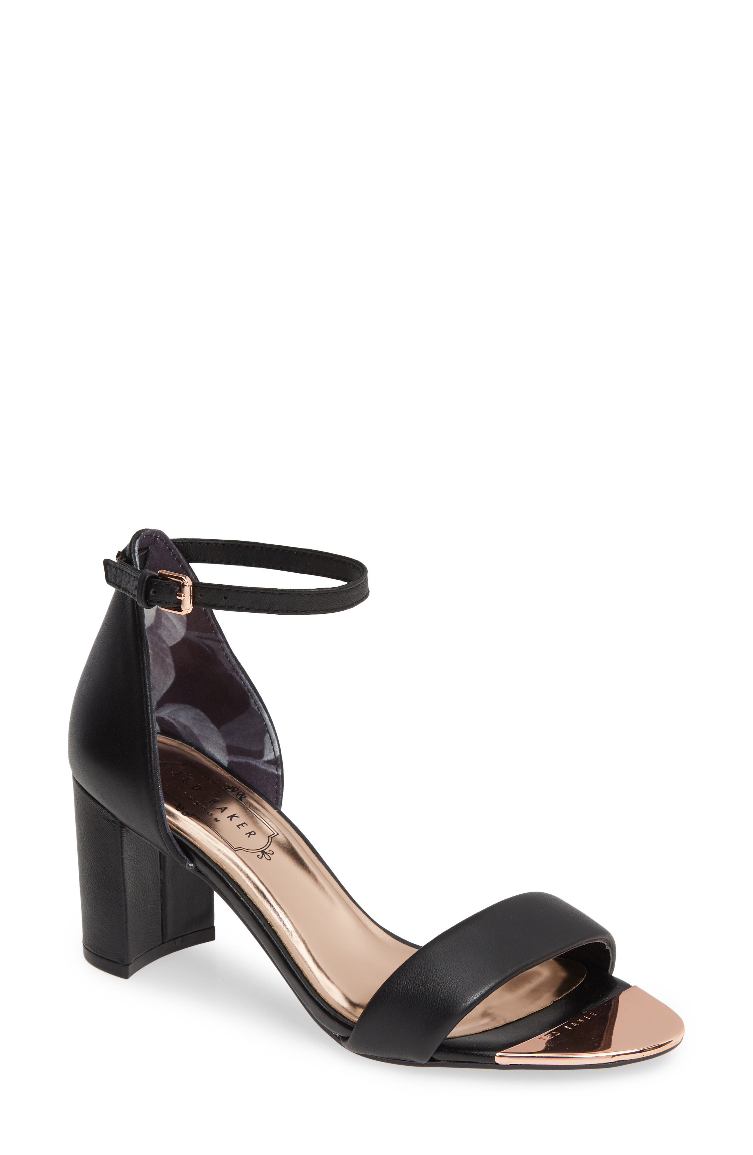 Ted Baker London Shea Ankle Strap Sandal, Main, color, 