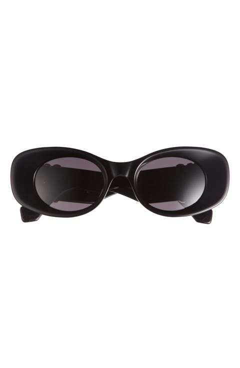 Anagram 49mm Small Rectangular Sunglasses
