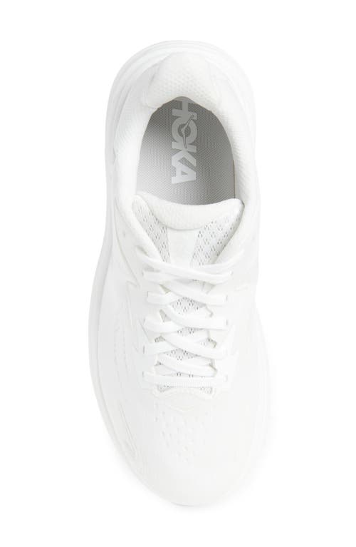 Hoka Clifton 10 Running Shoe In White