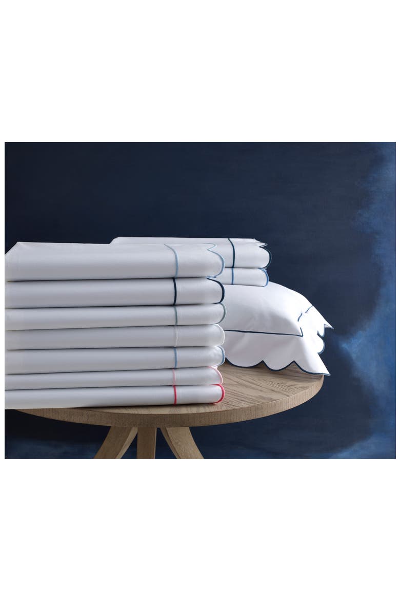Butterfield 500 Thread Count Cotton Percale Pillowcases, Alternate, color, AZALEA
