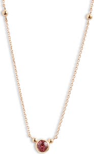 Anzie Bonheur Birthstone Pendant Necklace