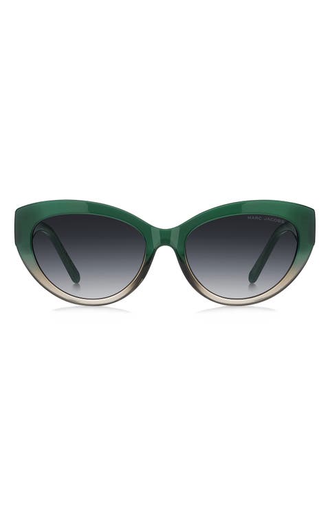 54mm Cat Eye Sunglasses