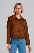 ELLE Collection Faux Suede Jacket