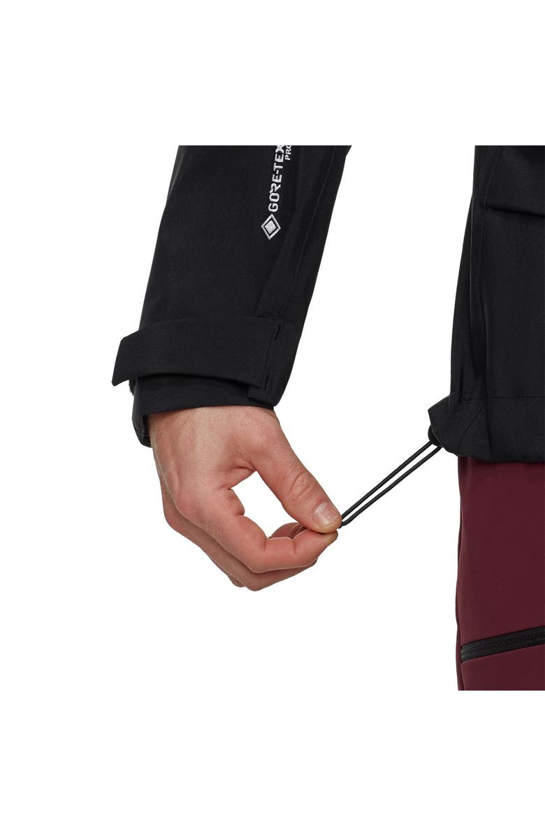 Mammut Crater Pro Hs Hooded Jacket - Men's, Alternate, color, Black