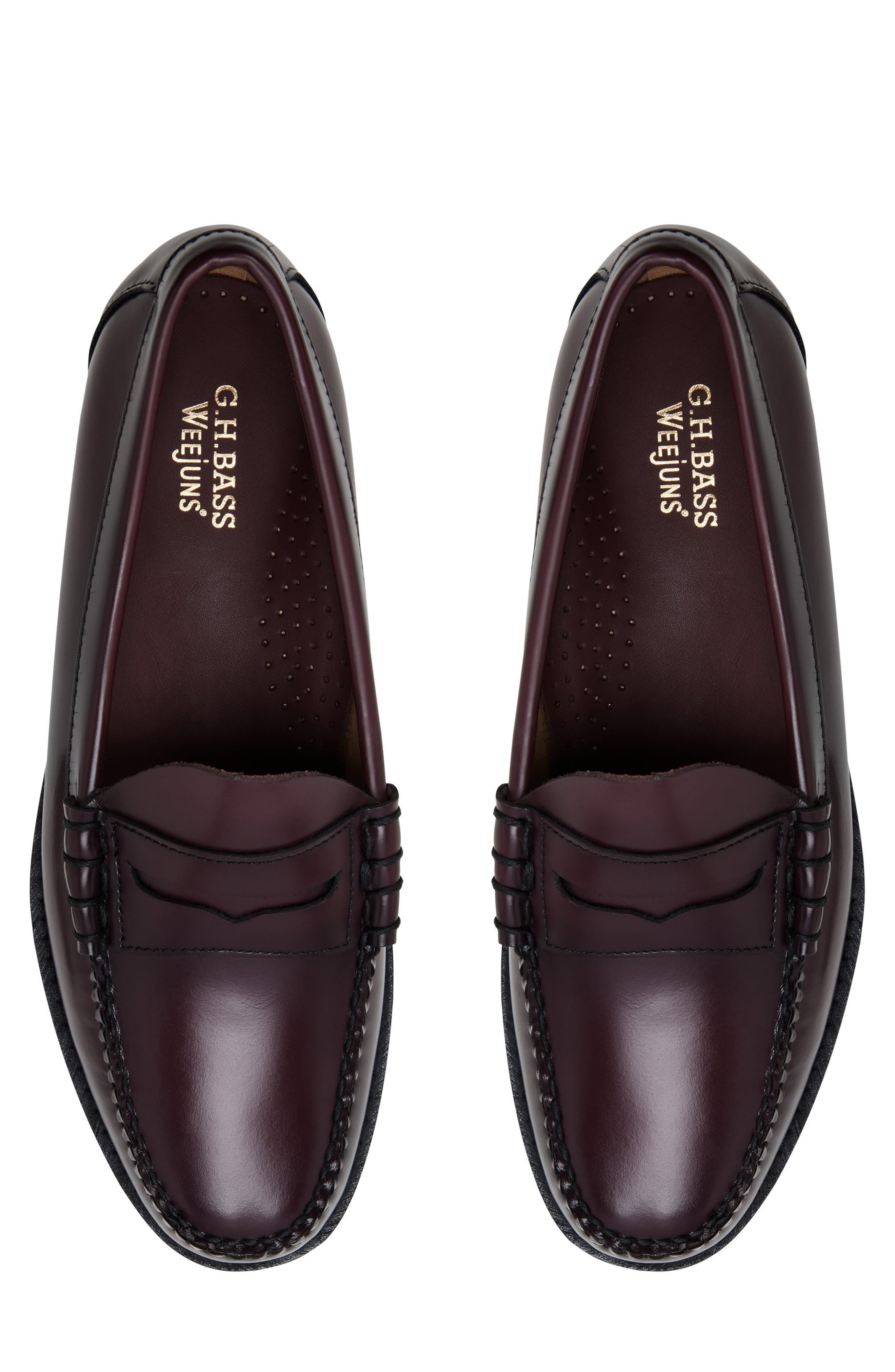 G.H.BASS Larson Weejuns<sup>®</sup> Penny Loafer, Alternate, color, Wine