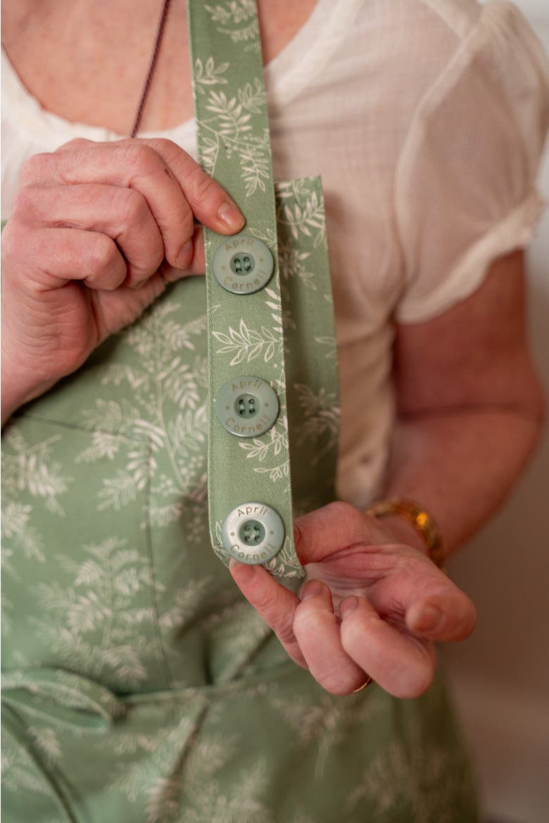Fern Chef Apron, Alternate, color, Green
