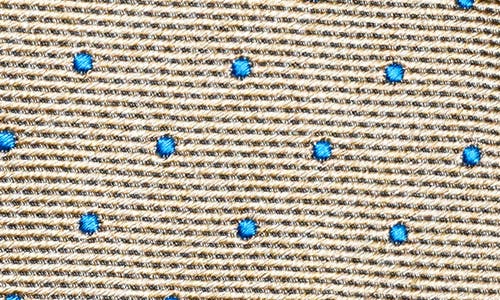 Jack Victor Metcalfe Neat Dot Silk Tie In Yellow