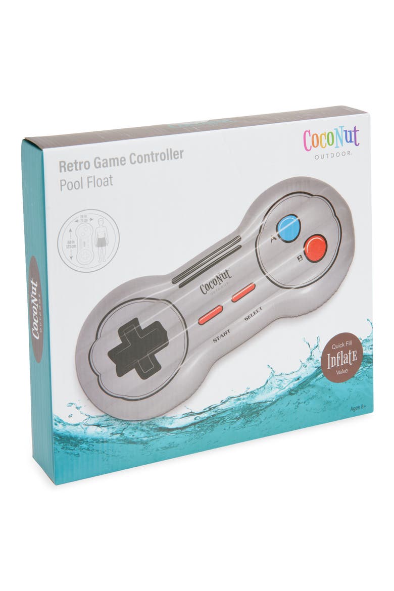 Game Controller Pool Float, Main, color, METALLIC SILVER