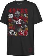 Mitchell & Ness Youth Mitchell & Ness Jerry Rice Black San Francisco 49ers Star Player T-Shirt
