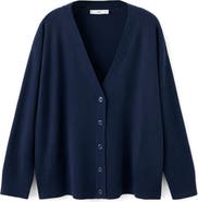 MANGO V-Neck Cardigan