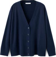 MANGO V-Neck Cardigan