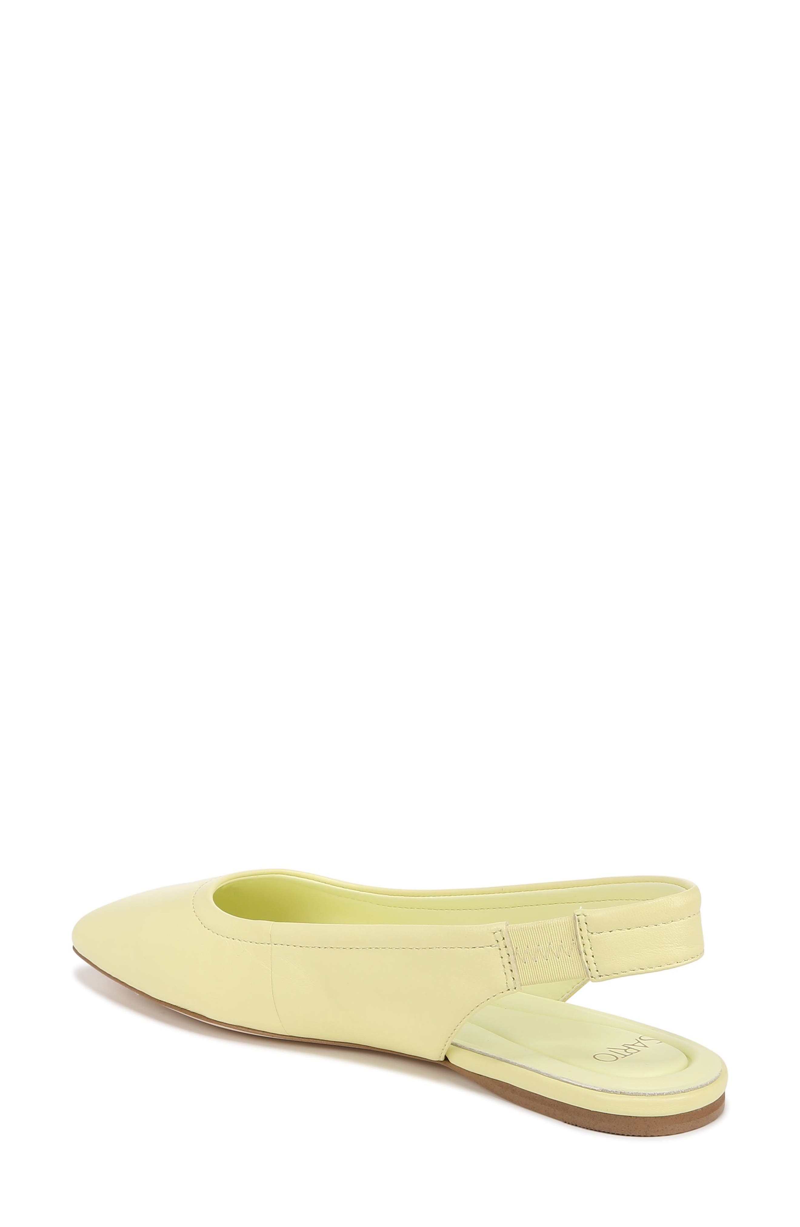 Flexa Antona Slingback Ballet Flat, Alternate, color, YELLOW