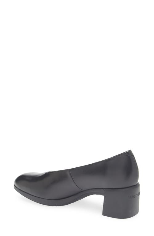 Wonders Almond Toe Pump In Black