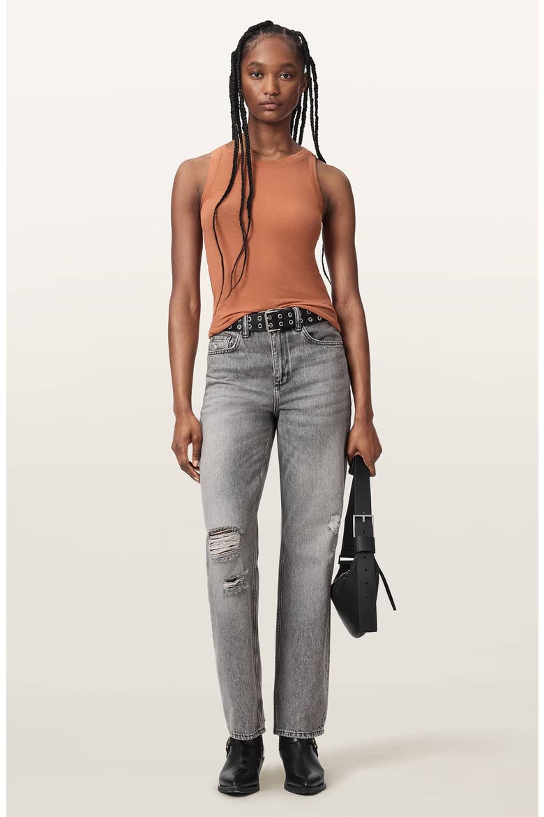 Rina Tank Top, Alternate, color, PECAN BROWN