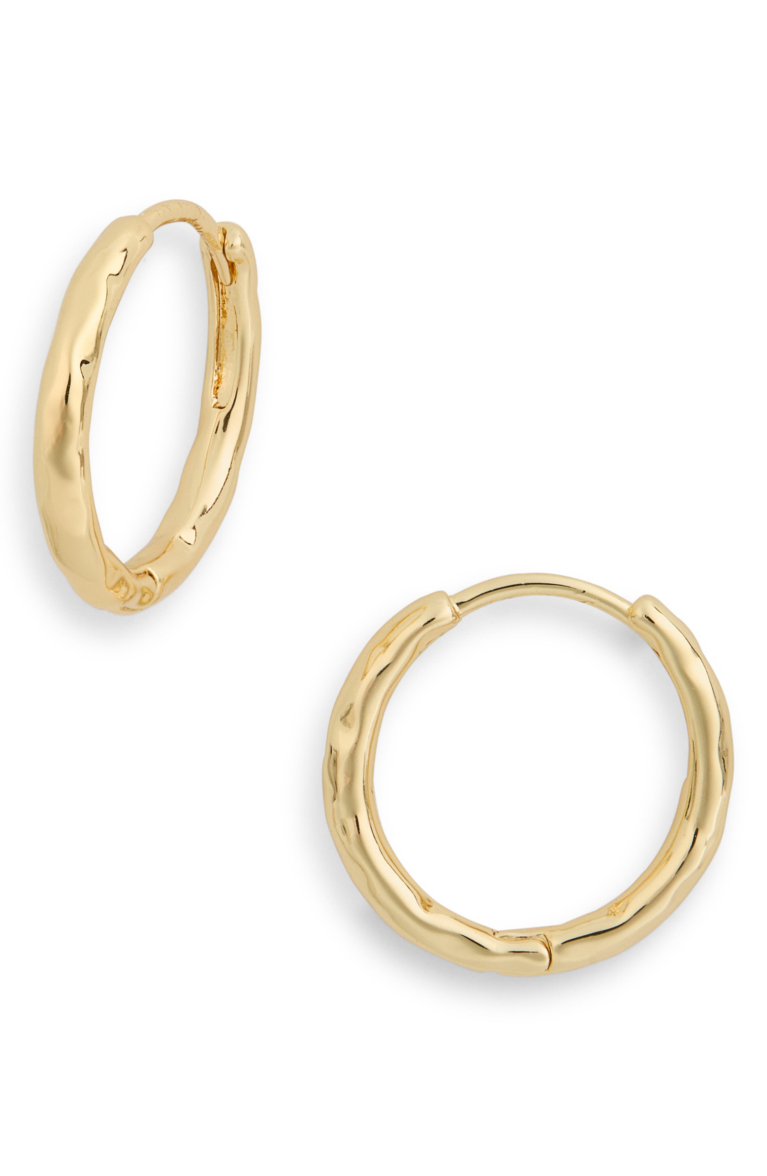 NORDSTROM RACK Demi Fine Polished Hoop Earrings